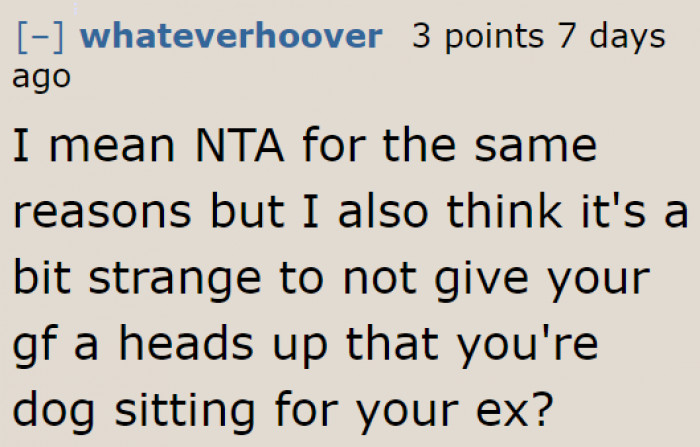 Maybe it wouldn't have come to this if the OP explained the situation beforehand.