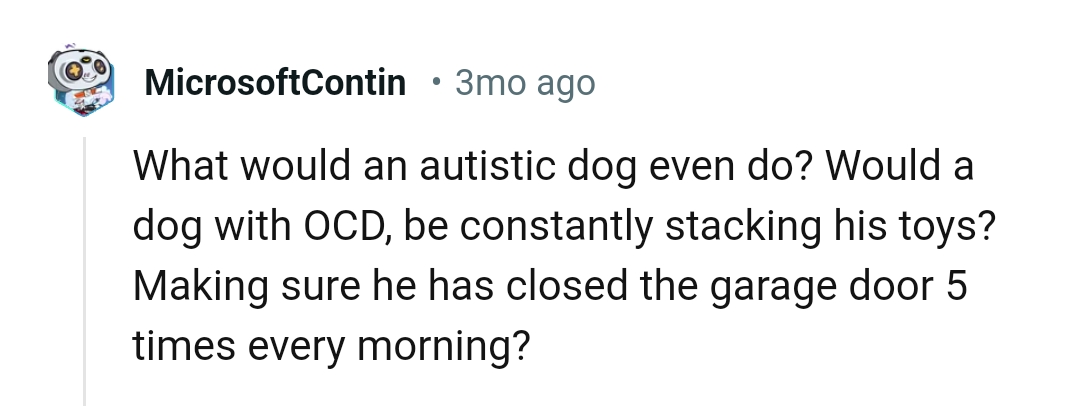 5. This Redditor had lots of questions