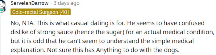 1. This is what casual dating is for