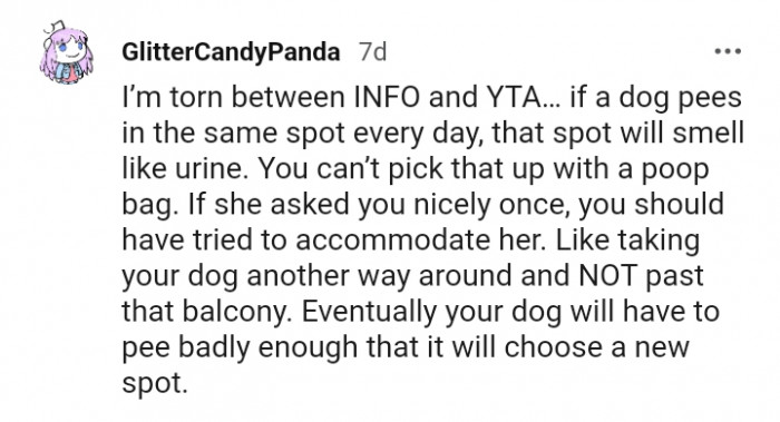 You Should Have Tried to Accommodate Her