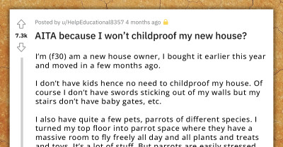 Child-Free Woman Refuses To Childproof Her House For Family Thanksgiving, Siblings Call Her An AH