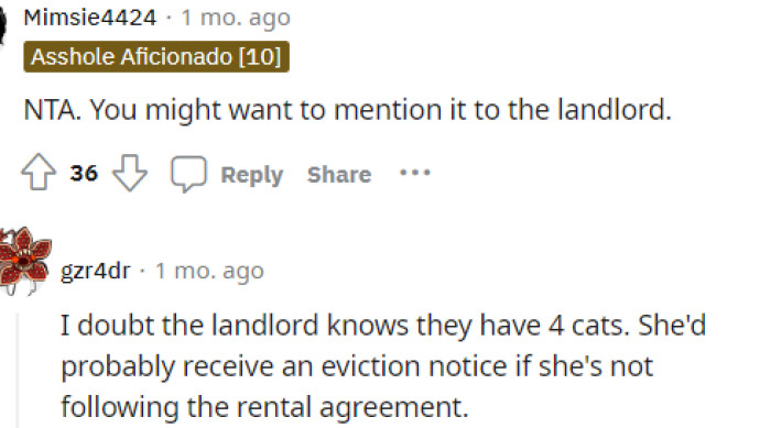 People came to the comments with some suggestions on what she should do in this situation to ensure that both parties are satisfied.