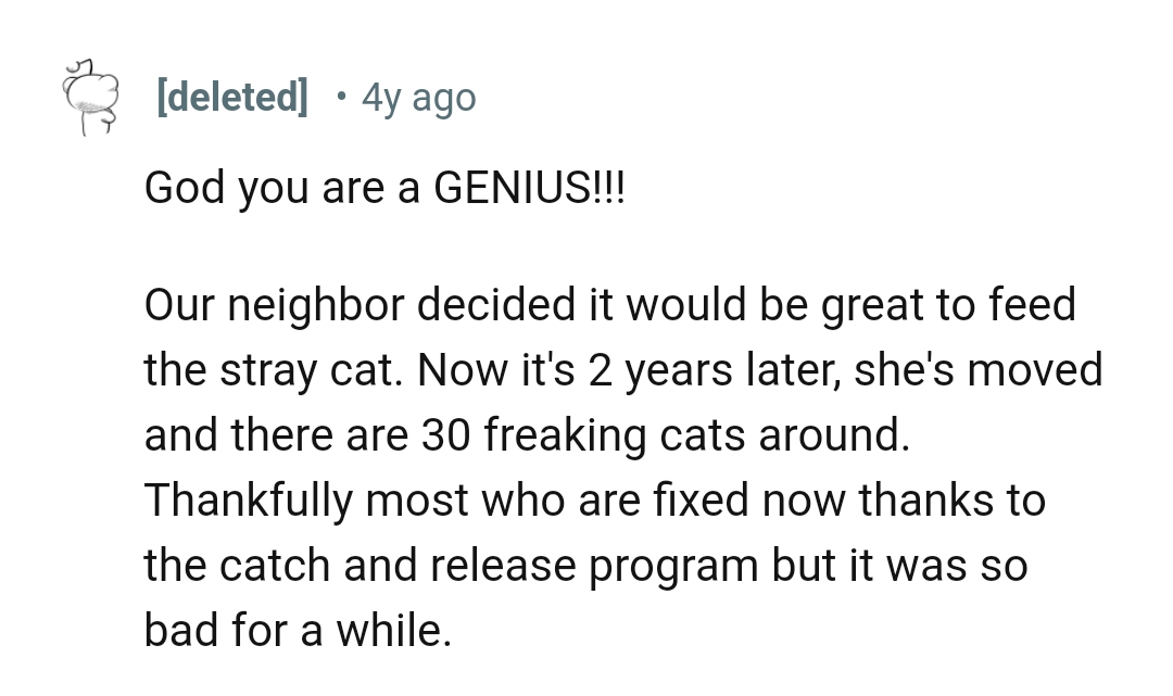 This Redditor considers the OP a genius while sharing their own story