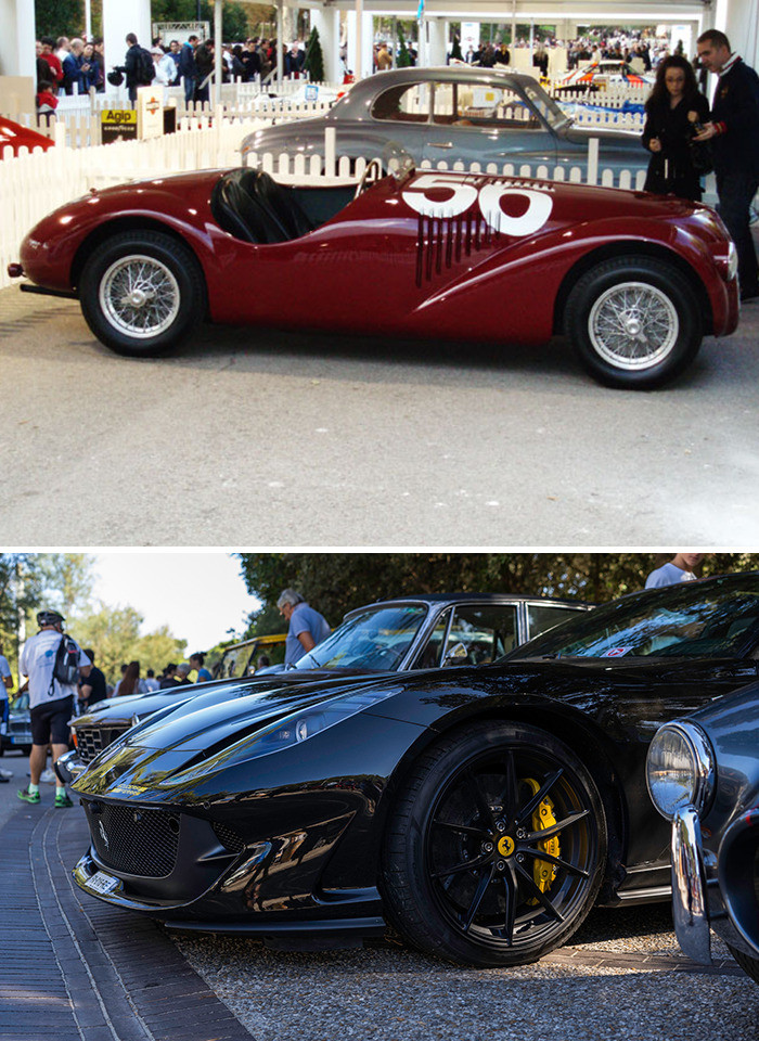 14. Ferrari 125s (1947) vs. Ferrari 812 GTS (2022)
