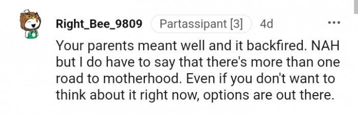 There is more than one road to motherhood