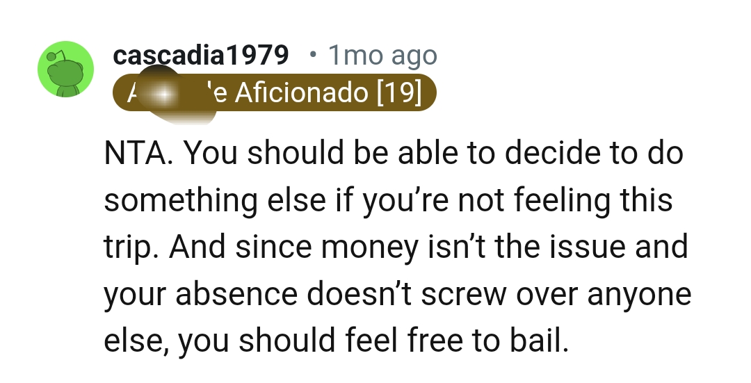 Money isn't the issue