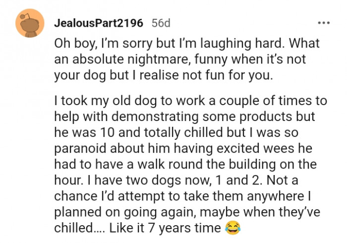 15. I realize it's not fun for you