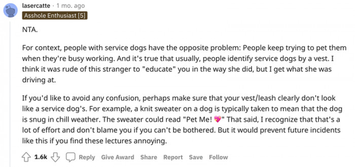 And the comments start to roll in...