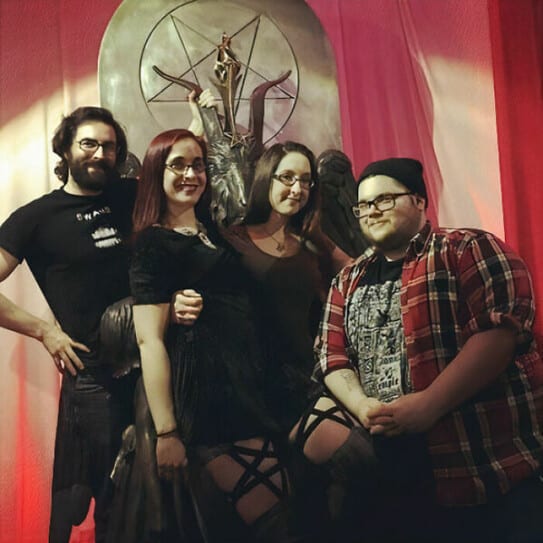 9. Satanic Temple members donated 191 coats to the needy.