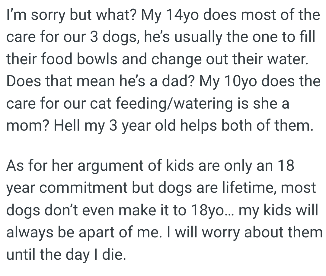 The OP realized that she miscommunicated the order of events, so she left these unsaid details as they are just thoughts and feelings that came afterward.