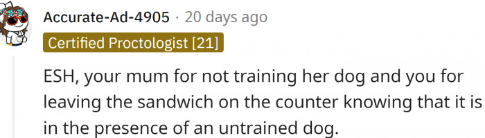 OP and their mom are both to blame