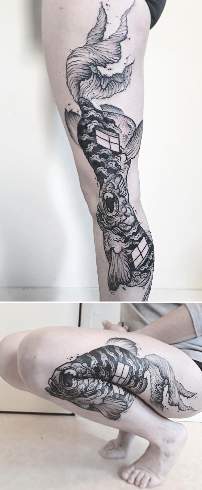 11. Form A Siamese Fish
