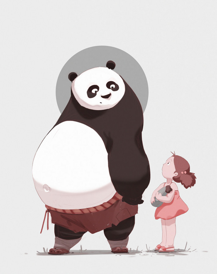 28. Kung-Fu Panda + My Neighbor Totoro