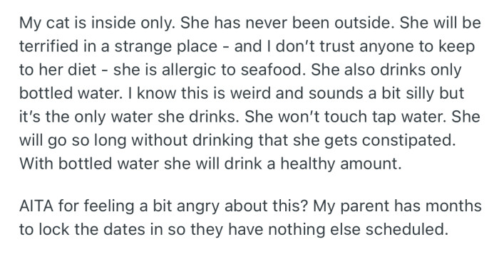 OP is pissed at their parent, but wants to know if this is an overreaction or a justified feeling