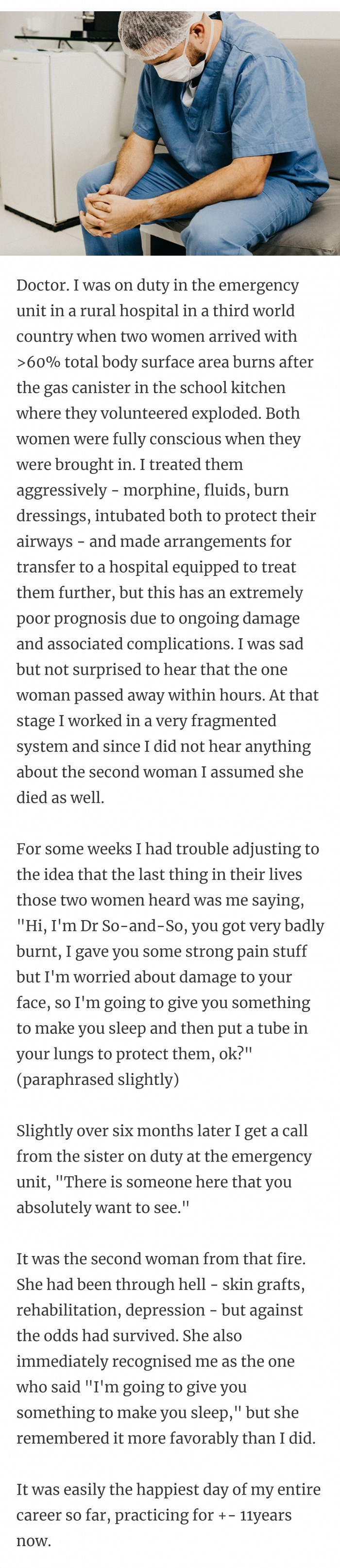 30 Redditors Who Work In Emotionally Exhausting Professions Recount