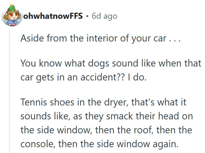 A grim reminder that safety rules aren’t just for neatness, they’re for keeping everyone alive.