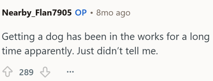 OP shared more info
