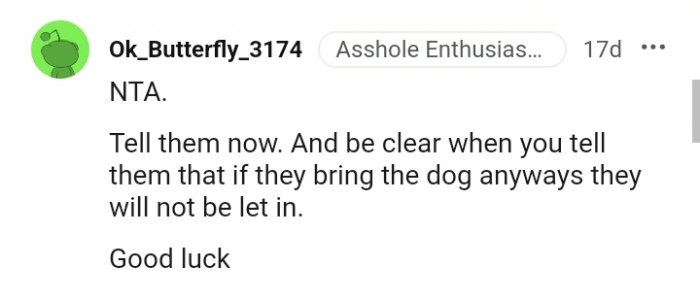 Be clear on what you want from them