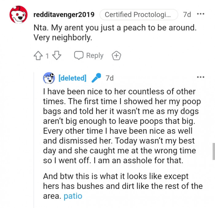 The OP Has Been Nice as Well as Dismissed Her