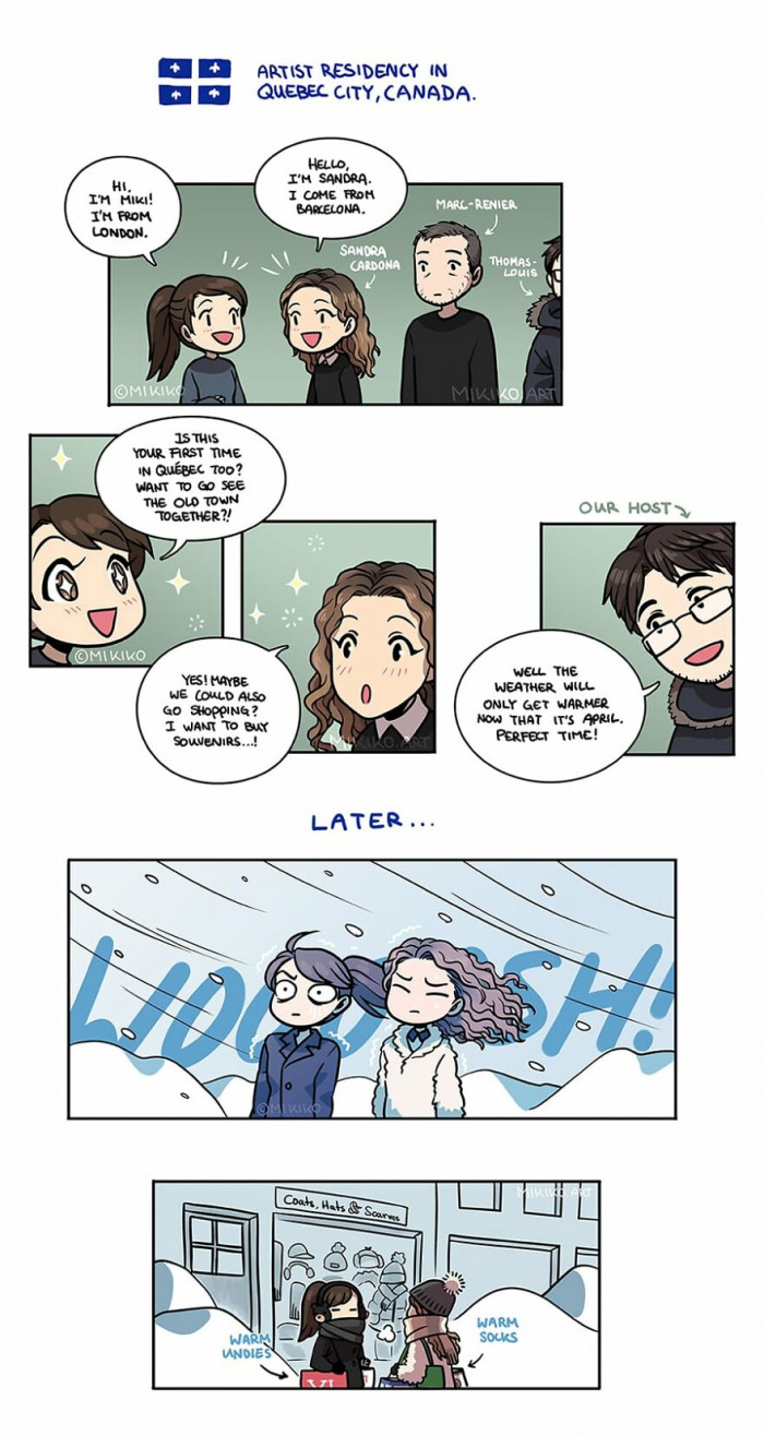 14. Some people might have a different definition of warm.