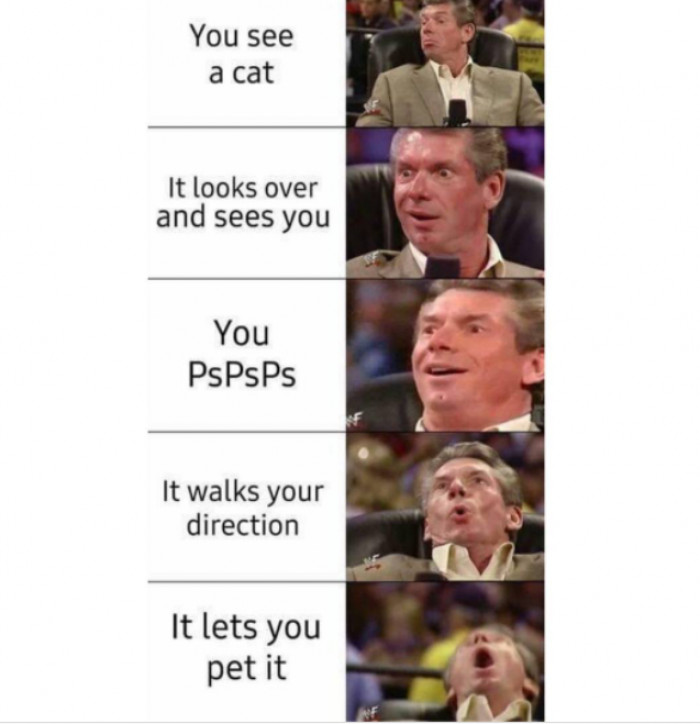 7. When you've been the chosen one: