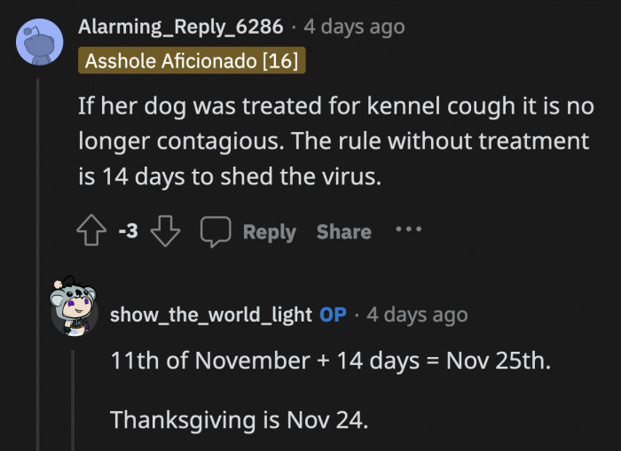 The dog is still contagious and articles online suggest that you should quarantine your dog for at least two weeks after the symptoms are gone