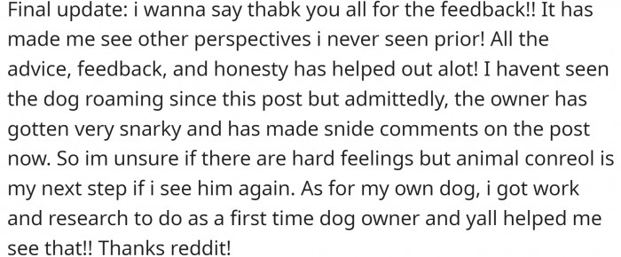 OP posted a final update: