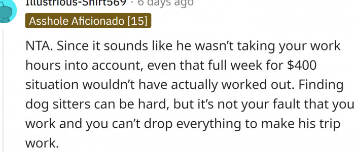 Sounds like this friend wasn’t taking OP’s work hours into account