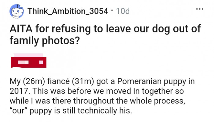 This is how the whole story started out...