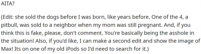 OP posted an edit, calling out people who didn't believe the problem was real.