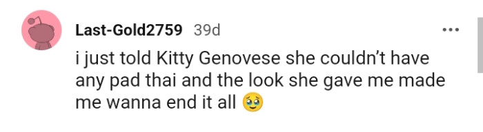 The look this Redditor got from their cat