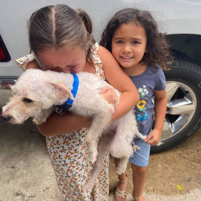 The sweet reunion of Max with his family went viral on Facebook, garnering over 1,500 reposts