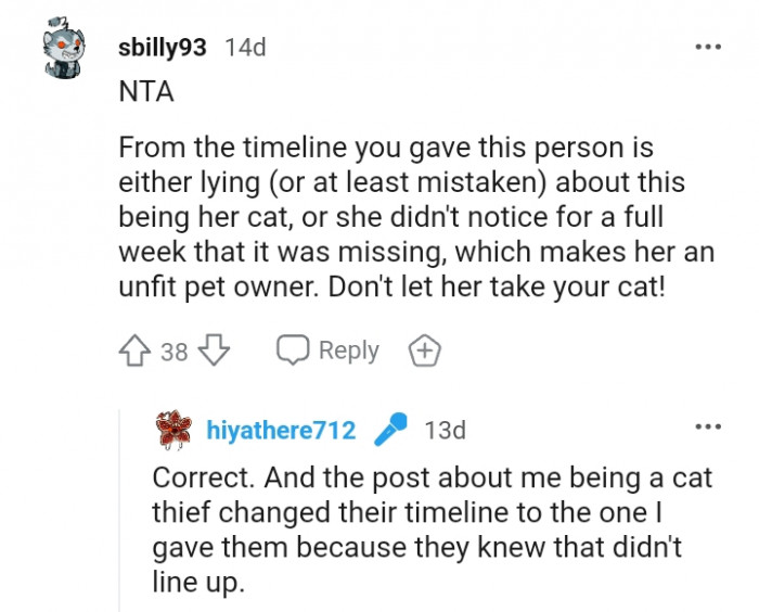 This makes her an unfit pet owner