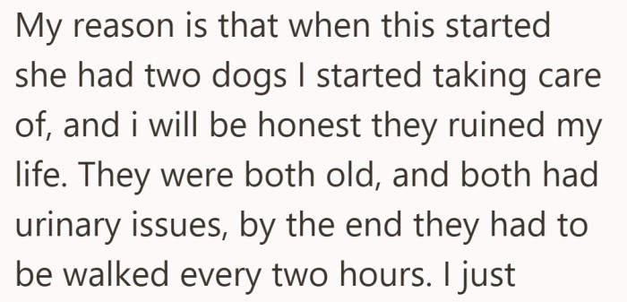 This is where past caregiving stops being abstract and starts sounding like survival mode.