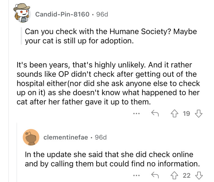It might be too late for that.