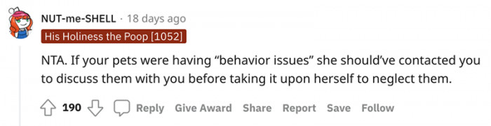 Redditors are behind OP on this one