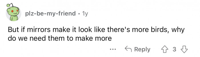 Maybe they need as much encouragement as they can get.