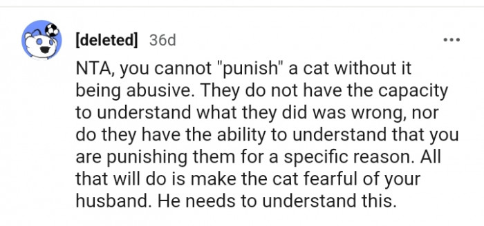 They do not have the capacity to understand