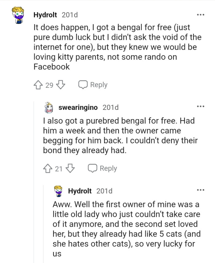 Let's head into the comments section and find out what other Redditors have to say about this absurd request