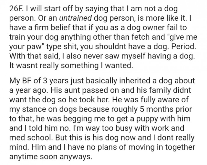 I'm way too busy with work and med school