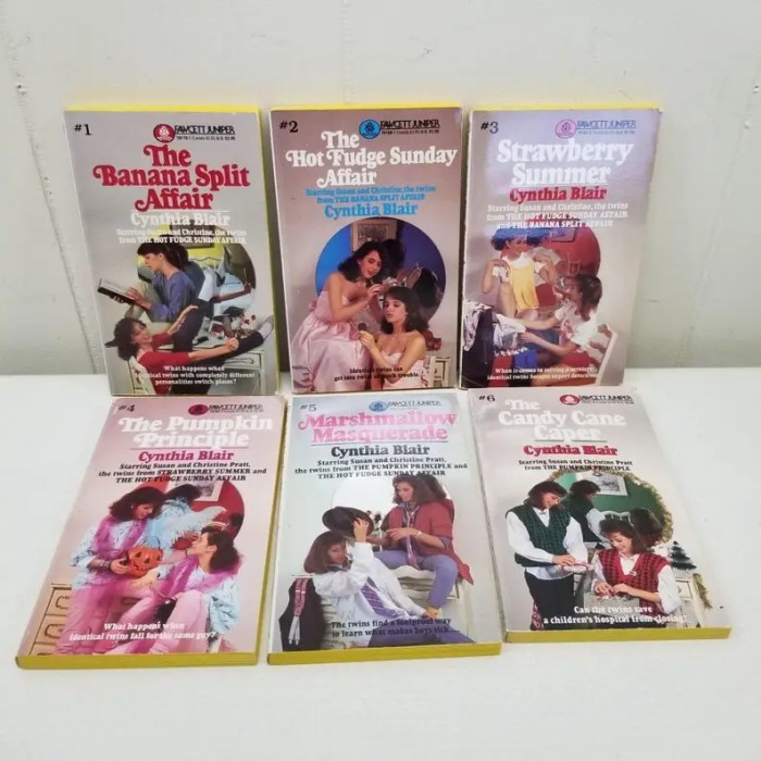 14. The Cynthia Blair books that all had food related titles
