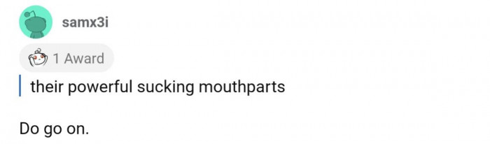 It couldn't be the internet without an innuendo