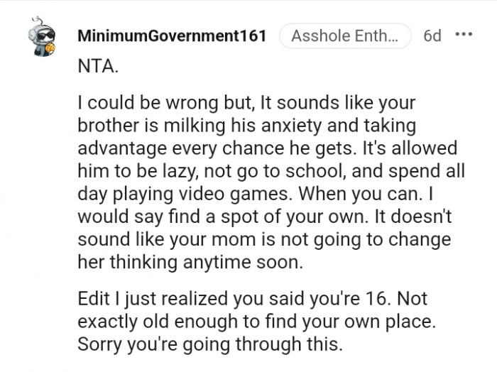Your mom is not going to change her thinking anytime soon