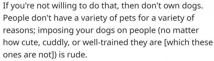 Pet ownership brings some changes