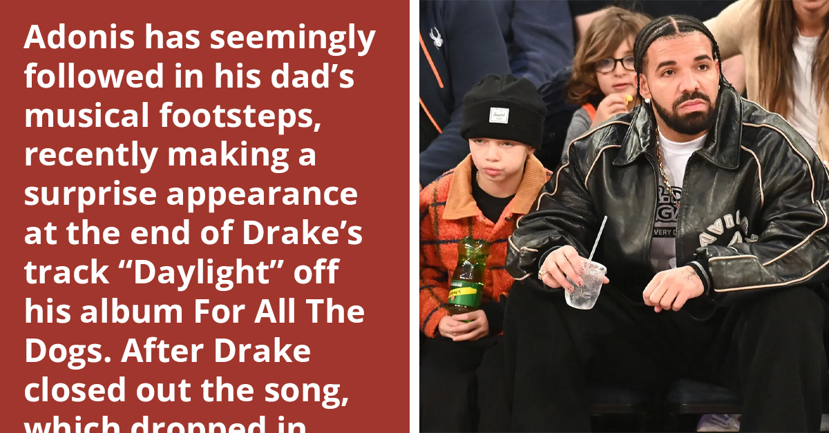 Drake Shares Adorable Father-Son Moment At Basketball Game - A Must-See