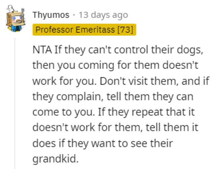 It'll work for them if necessary