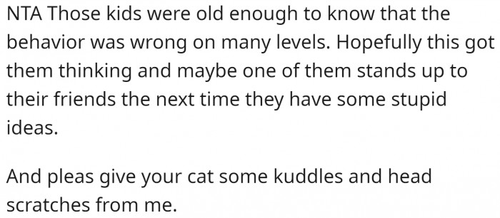 They're 15. They should know better.