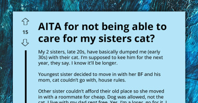 Older Sister Wants to Put Her Foot Down Against Entitled Younger Sisters Bullying Her into Caring for Aggressive Cat for More Than a Year