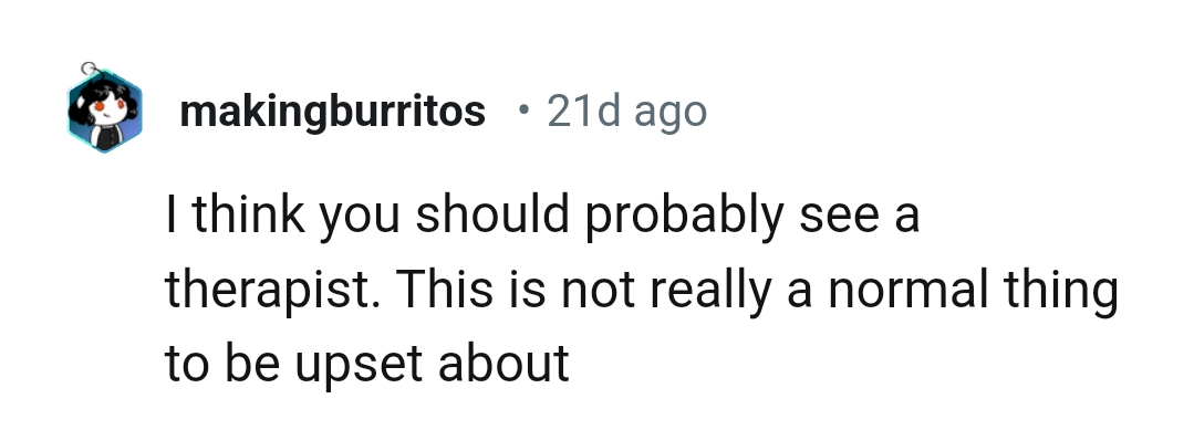 This isn't something to be angry about