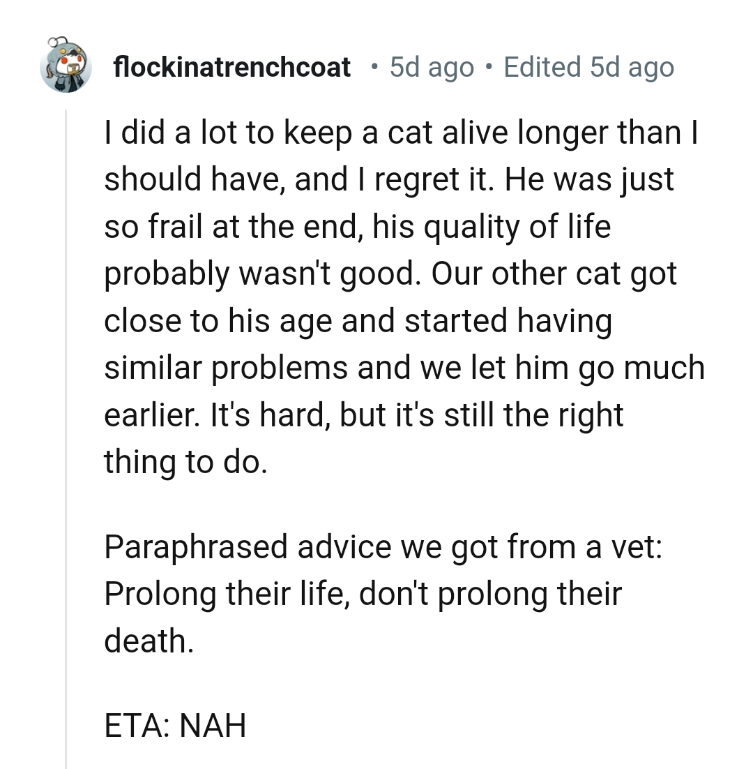 And the comments roll in...